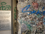Part of the Berlin Wall, Checkpoint Charlie Museum, Berlin Photographic Print