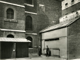 Exterior of the Execution Shed (Right of Picture) at Newgate Prison, Central London Photographic Print by Peter Higginbotham
