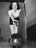 Peggy Moran, 10-Pin Bowl Photographic Print