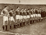 Manchester United Team before the Air Disaster at Munich Photographic Print