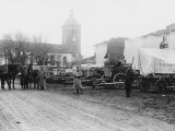 Materiel Supplies in Billy, South Longuyon before World War I Photographic Print by Robert Hunt