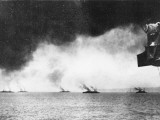 British and French Cruisers WWI Photographic Print by Robert Hunt