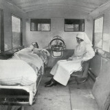 Mab Ambulance Interior, London Photographic Print by Peter Higginbotham
