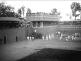Scene in a Sporting Arena, India Photographic Print