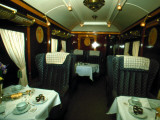 Retro Image of the Interior of the Orient Express , Travel, Luxury Experience Photographic Print