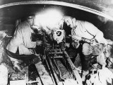 French Gun Emplacement WWI Photographic Print by Robert Hunt