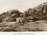 Lesotho (Formerly Basutoland), Southern Africa - a Traditional Village Photographic Print