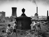 Playing in the Graveyard - Stockport, 1967 Photographic Print by Shirley Baker