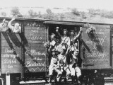 German Soldiers to the Front WWI Photographic Print by Robert Hunt