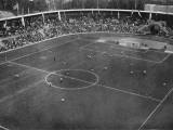 Football Final Between England and Denmark Photographic Print