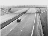 Empty Motorway 1960s Photographic Print