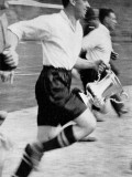 Dixie Dean, Everton Captain, with the F.A. Cup, 1933 Photographic Print