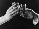 Raising Glasses Photographie