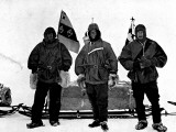 Lt. Shackleton, Captain Scott and Dr. Wilson, Antarctica Photographic Print