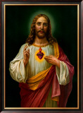 Sacred Heart of Jesus Prints by Zabateri 