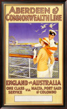 Aberdeen and Commonwealth Line Framed Giclee Print by Longmate 