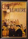 Cinematographe Lumiere Framed Giclee Print by H. Brispot