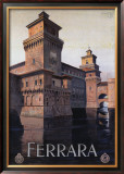 Ferrara Framed Giclee Print by Mario Borgoni