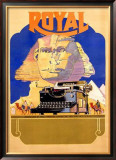 Royal Typewriter Company Framed Giclee Print