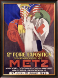 2nd Foire Exposition, Metz Framed Giclee Print by J. J. Stall