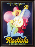 Radiola Framed Giclee Print by Rene Ravo