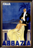 Abbazia Framed Giclee Print by W. Zalina