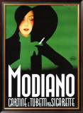 Modiano Framed Giclee Print by Franz Lenhart