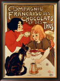 Compagnie Francaise Framed Giclee Print by Théophile Alexandre Steinlen