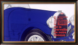 Bugatti Roadster Grill Framed Giclee Print