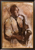 Jazz III Prints by Elena 