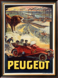 Peugeot Framed Giclee Print by Leonetto Cappiello