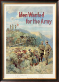 Men Wanted for the Army Framed Giclee Print by Michael Whelan