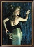 Dime a Dance Framed Giclee Print by Richie Fahey