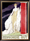 Edmonde Guy Framed Giclee Print by Umberto Brunelleschi
