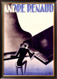 Andre Renaud Framed Giclee Print by Paul Colin