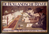 De Hollandsche Revue Framed Giclee Print by Johan Georg Van Caspel
