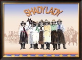 Shady Lady Framed Giclee Print by Sharon Hunt