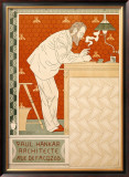 Paul Hankar Framed Giclee Print by Paul Crespin