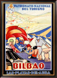 Bilbao Framed Giclee Print by Colde Guezala