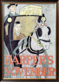 Harper's Weekly, November, 1896 Framed Giclee Print by Edward Penfield