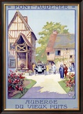 Pont-Audemar Framed Giclee Print by Alo (Charles-Jean Hallo) 