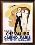 Chevalier Cas de Paris Framed Giclee Print by Charles Kiffer