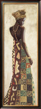 Femme Africaine III Posters by Jacques Leconte
