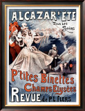 Alcazar d'Ete, P'Tites Binettes Framed Giclee Print by Alfred Choubrac
