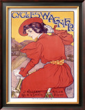 Cycles Wagner Framed Giclee Print by Georges Gaudy