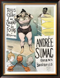 Andree Sumac Framed Giclee Print by Henri Gabriel Ibels