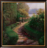 Garden Walkway Posters by Haibin 