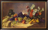 Still Life with Fruit Posters by E. Kruger