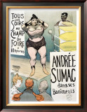 Andree Sumac Framed Giclee Print by Henri Gabriel Ibels