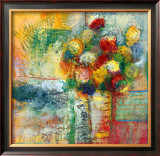 Blooms II Art by Josiane York